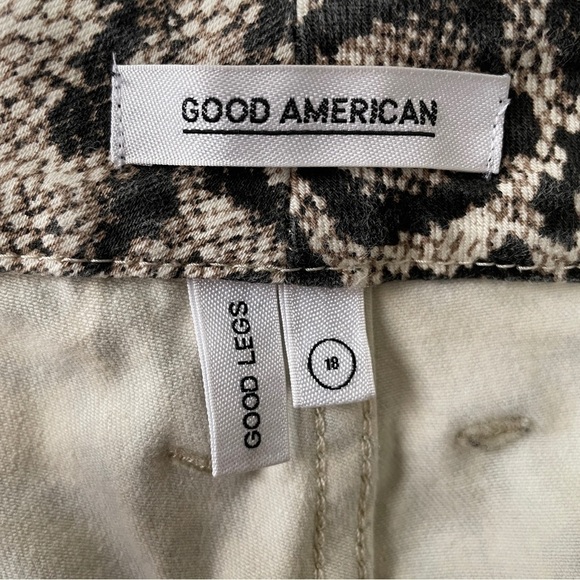 Good American Good Legs Snake Print Skinny Jeans - Picture 8 of 9